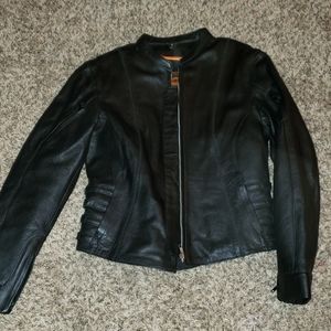 leather size small motorcycle jacket real leathers